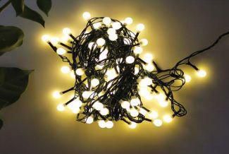 Lampada Natal Pisca 40led Cereja Morno 5mt 110v