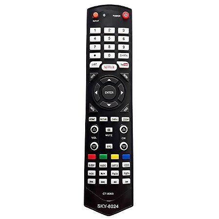 Controle Toshiba Tcl Led Ct8063 Smart C/net-aaax2