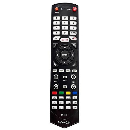 Controle Toshiba Tcl Led Ct8063 Smart-aaax2