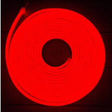 Fita Led(g)12v Neon Vermelha Rolo C/5mt F34956