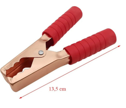 Garra Jacare 130mm 50% Isolada Vm 300a Cobre F5086bb