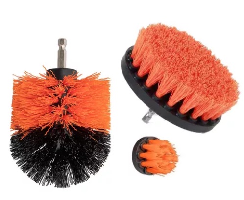 Escova Limpeza Pesada Kit 3pcs P/furadeira