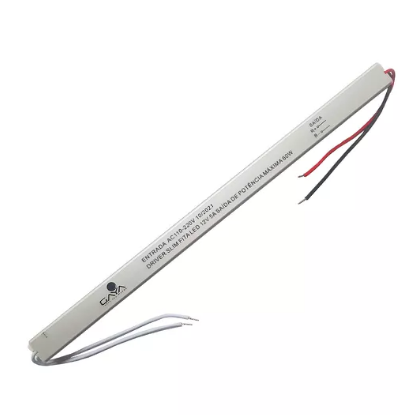 Fonte 12v 5a Blindada(slim)19x2,5x3,5cm 60w Ip66