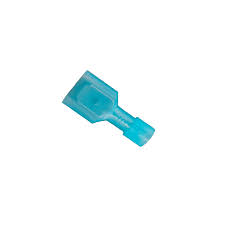 Terminal Macho Total Isolado Nylon Azul 2.5mm– Gaveta 6,3mm