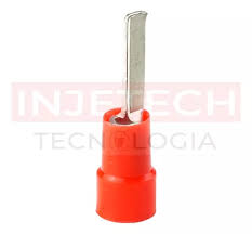 Terminal Pino Pre Isolado Vm Chato 10mm