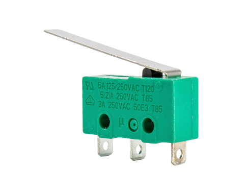 Chave Micro Sw 5a C/haste 16mm 3t Verde  Mtx
