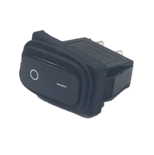 Chave Tecla Ld 15a 2t Preta C/protecao 10x30