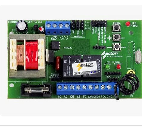 Placa Central Portao Ac4 Flex Pa C/encolder/ppa/rossi