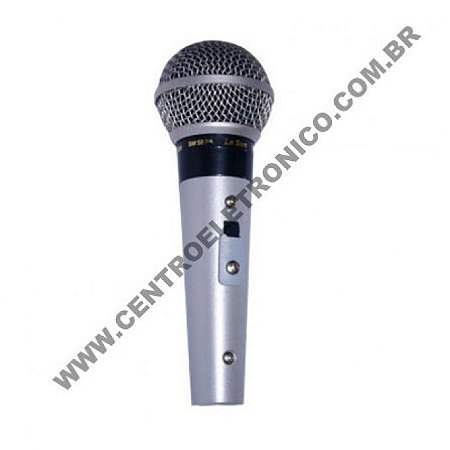 Microfone(g)mao Sm58 Prof Metal Pt Lotus
