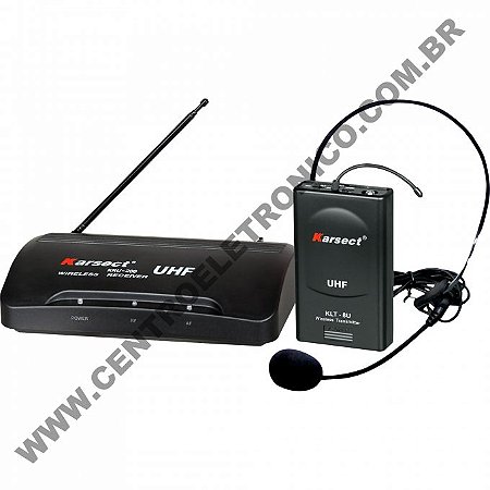 Microfone(g)lapela S/fio Mxb Uhf 1mic 100mts