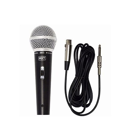 Microfone Mao 600r Mud515 Sm58 Met Pt 3mt Fmxt