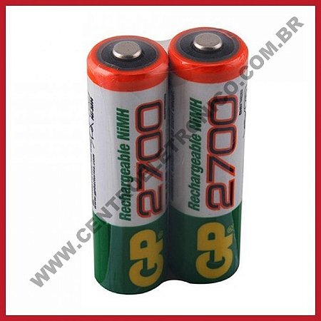 Bateria 1,2v Aax2 2700ma Nimh Top Rtkpar