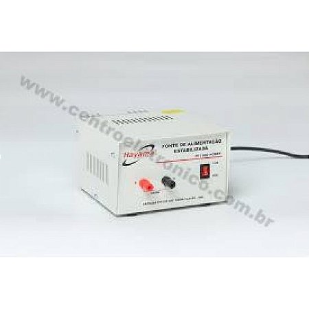Fonte 12v 5a Estab Metal Ms 19x14x8cm Biv