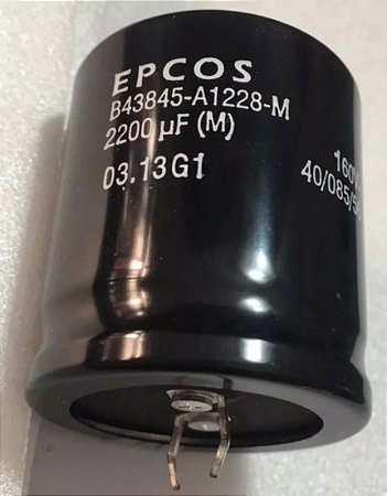 Capacitor Eletrol 2200mfx160v 35x40 Epco