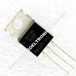 Transistor Bt136-600e Triac 25a/600v To220