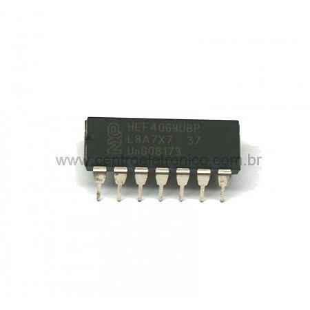 Circuito Integrado Cd4069 Dip
