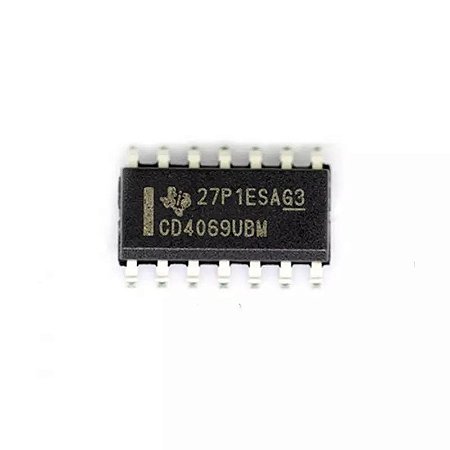 Circuito Integrado Cd4069 10x5m Smd