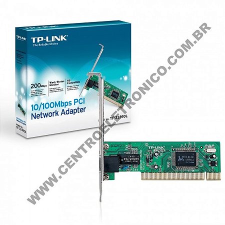 Placa Rede 10/100mhz Tplink Pci 1p