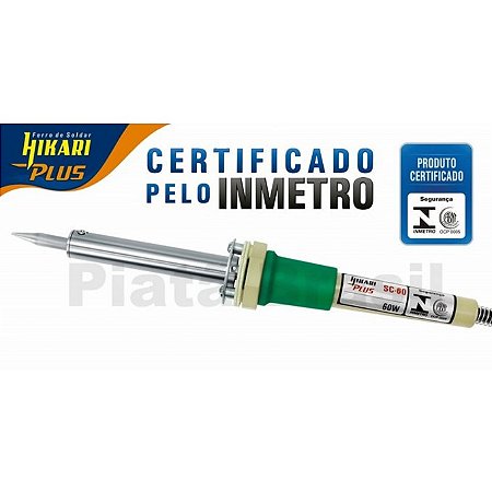 Ferro Solda 50w 110v Hikari Plus (42w)f/l