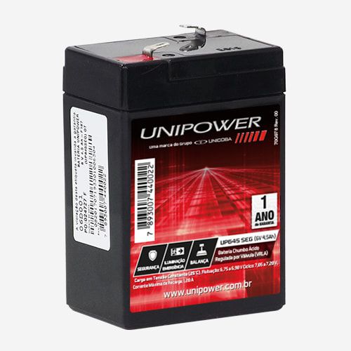 Bateria Selada 6v 4,5ah Unipow Ver C6342