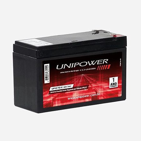 Bateria Selada 12v 7ah Seg Unipower