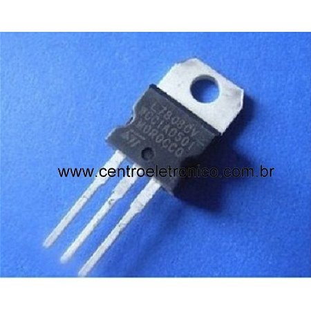 Circuito Integrado Lm7808 Metal +8v