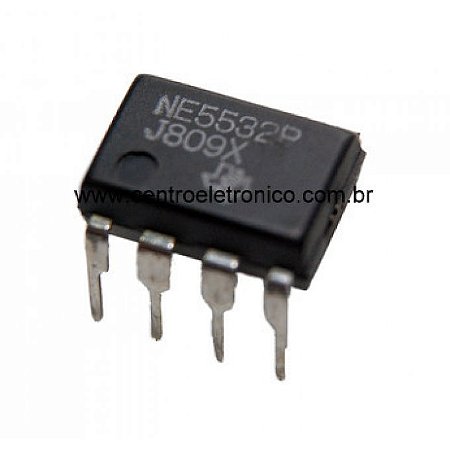 Circuito Integrado Ne5532p/ba15532 8p Dip