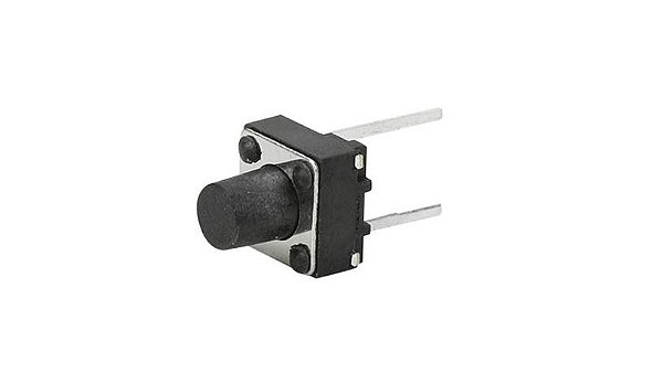 Chave Tact 2t Eixo 6x6x7mm 180gr 3mm
