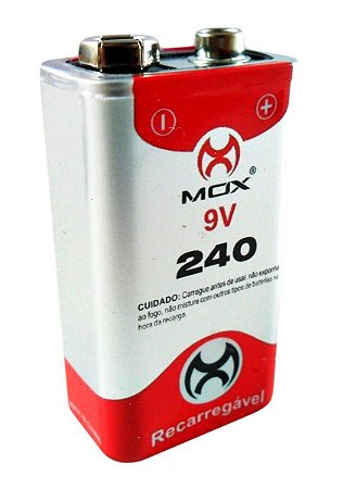 Bateria 9v Recarr Nimh 250mah F35320 Mox/knp