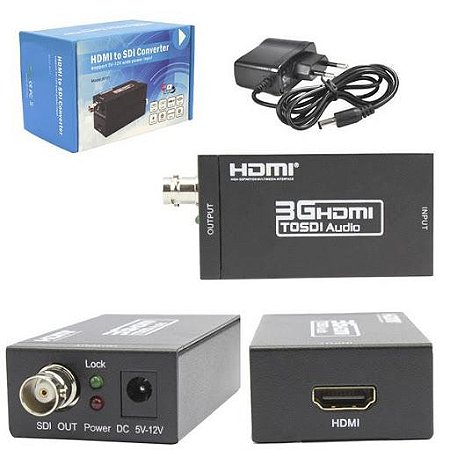 Conversor Hdmi X Sdi/3g C/fonte