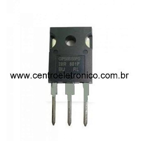 Transistor Irgp50b60 50a 600v Igbt Met Gde