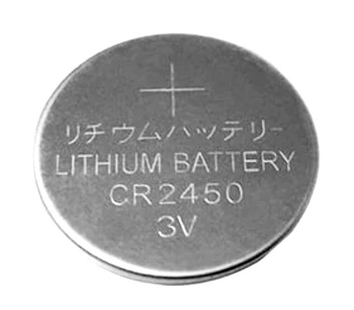Bateria 3v Lithium Cr2450 25x5mm Flex
