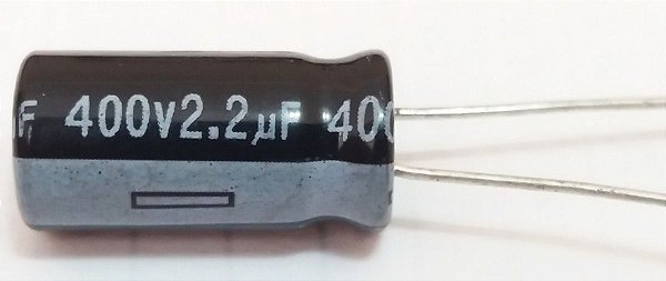 Capacitor Eletrol 2,2mfx400v 105gr