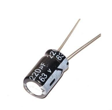 Capacitor Eletrol 220mfx63v 10x20mm Epc