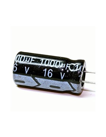 Capacitor Eletrol 1000mfx16v 105gr 10x25