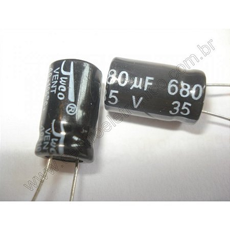 Capacitor Eletrol 680mfx35v 105g 10x20mm Epc