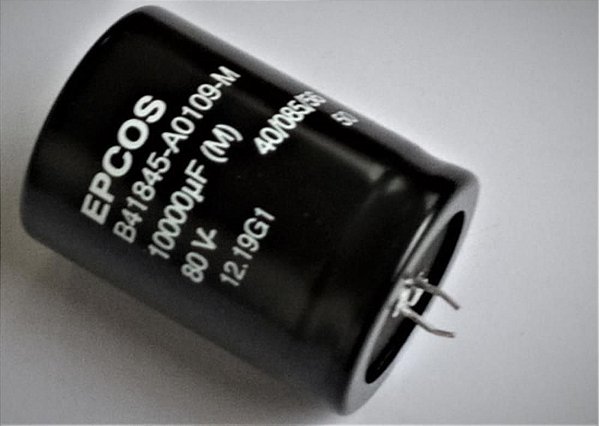 Capacitor Eletrol 10000mfx50v 105gr Snapin 30x40mm