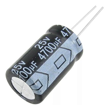 Capacitor Eletrol 4700mfx25v 16x30m/105g