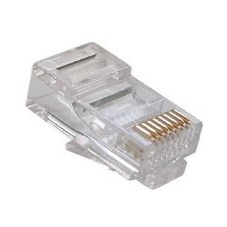 Conector Rj45 Cat5 Tower Cabo Redondo Fstm