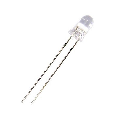 Diodo Led 5mm Branco 18000mcd 4,2v(ver C-9523