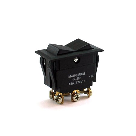 Chave Tecla Pulsa-n-pulsa 15a 6t Pt Mgs