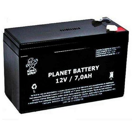 Bateria Selada 12v 7ah Alarm Multilaser