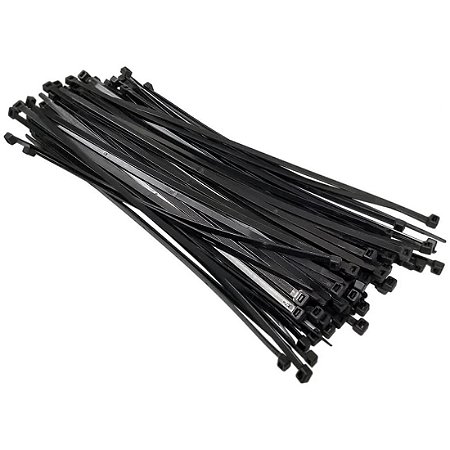 Abracadeira Nylon 300mmx3,6mm Pt Un F30240bb