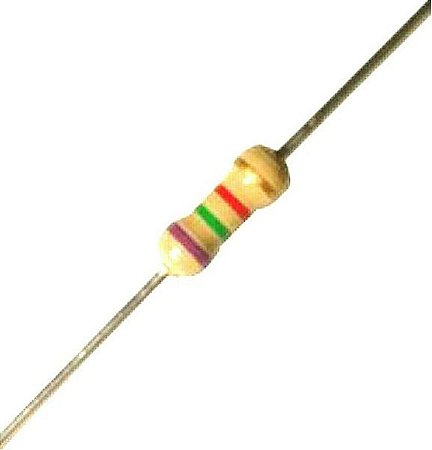 Resistor 7,5k 1/4w