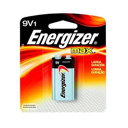 Bateria 9v Alkalina Energizer Ver-9003 Alkalina