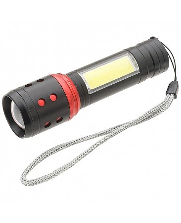 Lanterna 1led Recarr+zoom 5w C/luminaria Led Idea
