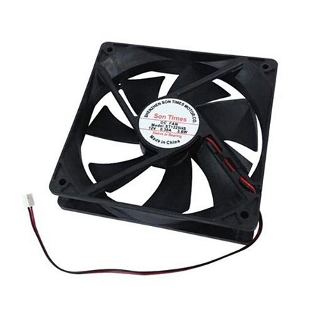 Ventilador 12v 120x120x25 Bucha/nylon 2f F4454bb