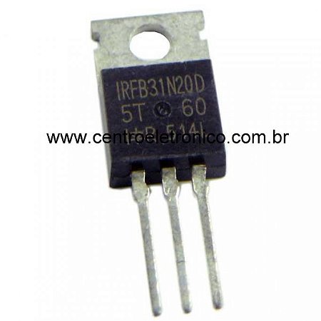 Transistor Irfb31n20dpbf 31a/200v Fet Met To220