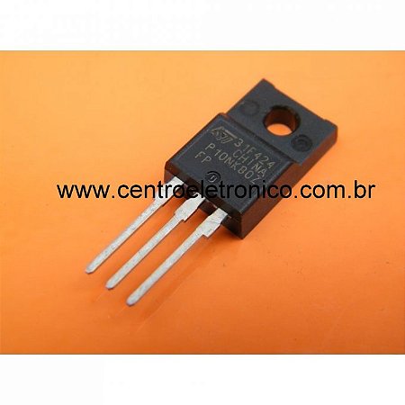 Transistor Mtp10nk80zfp Fet Isol To220