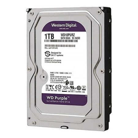 Hard Disk(g)1tera Dvr Intelbras Wd Purple F18894bb